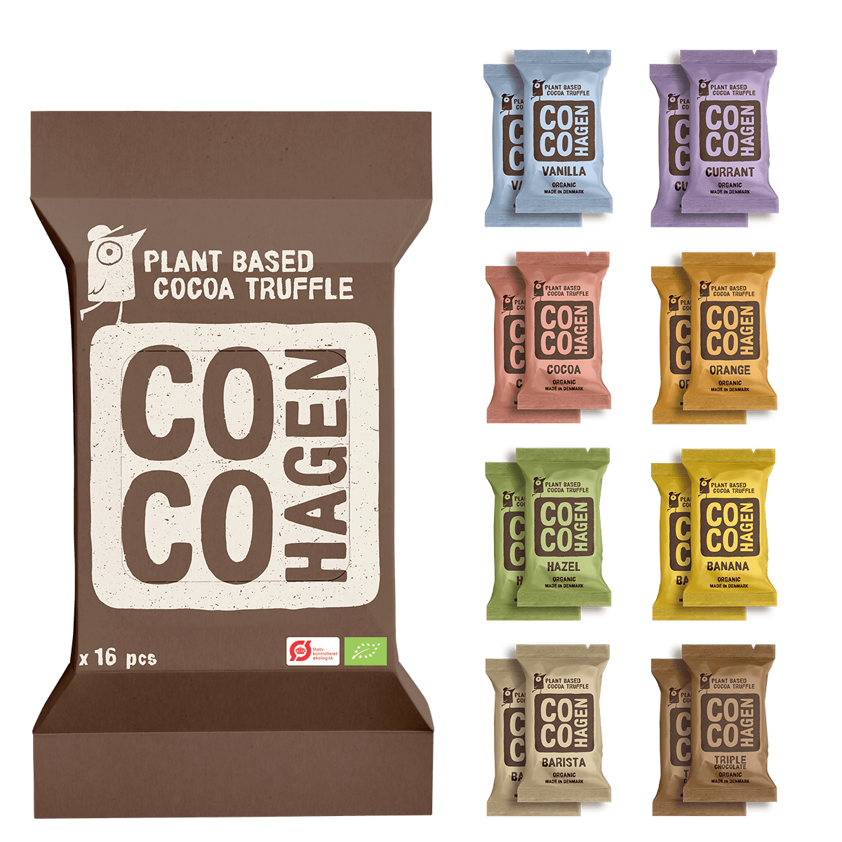 Core Range Cocohagen 16 stk - Økologisk