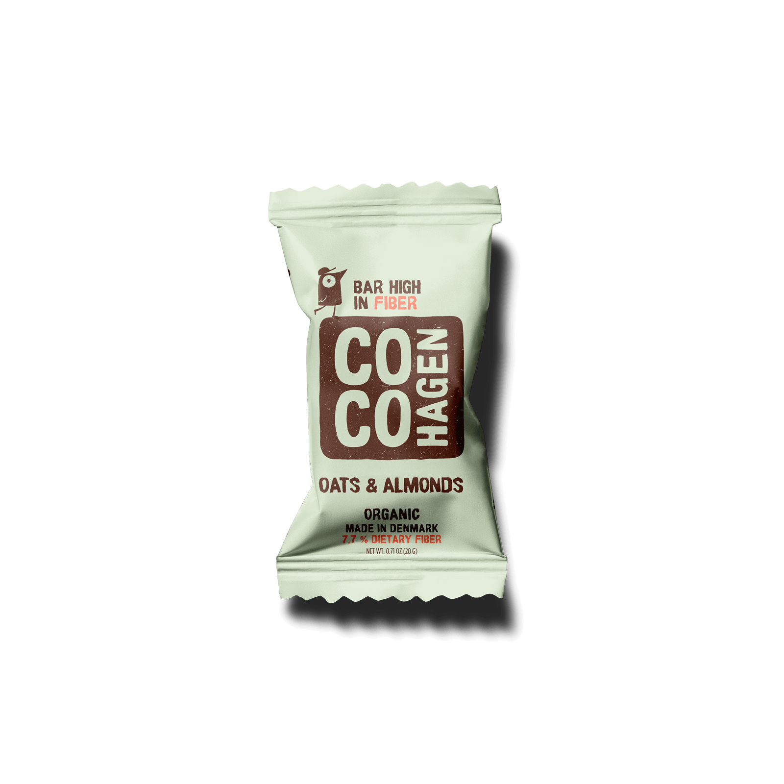 Cocohagen Fiber Oats & Almonds x 25 pcs - Organic