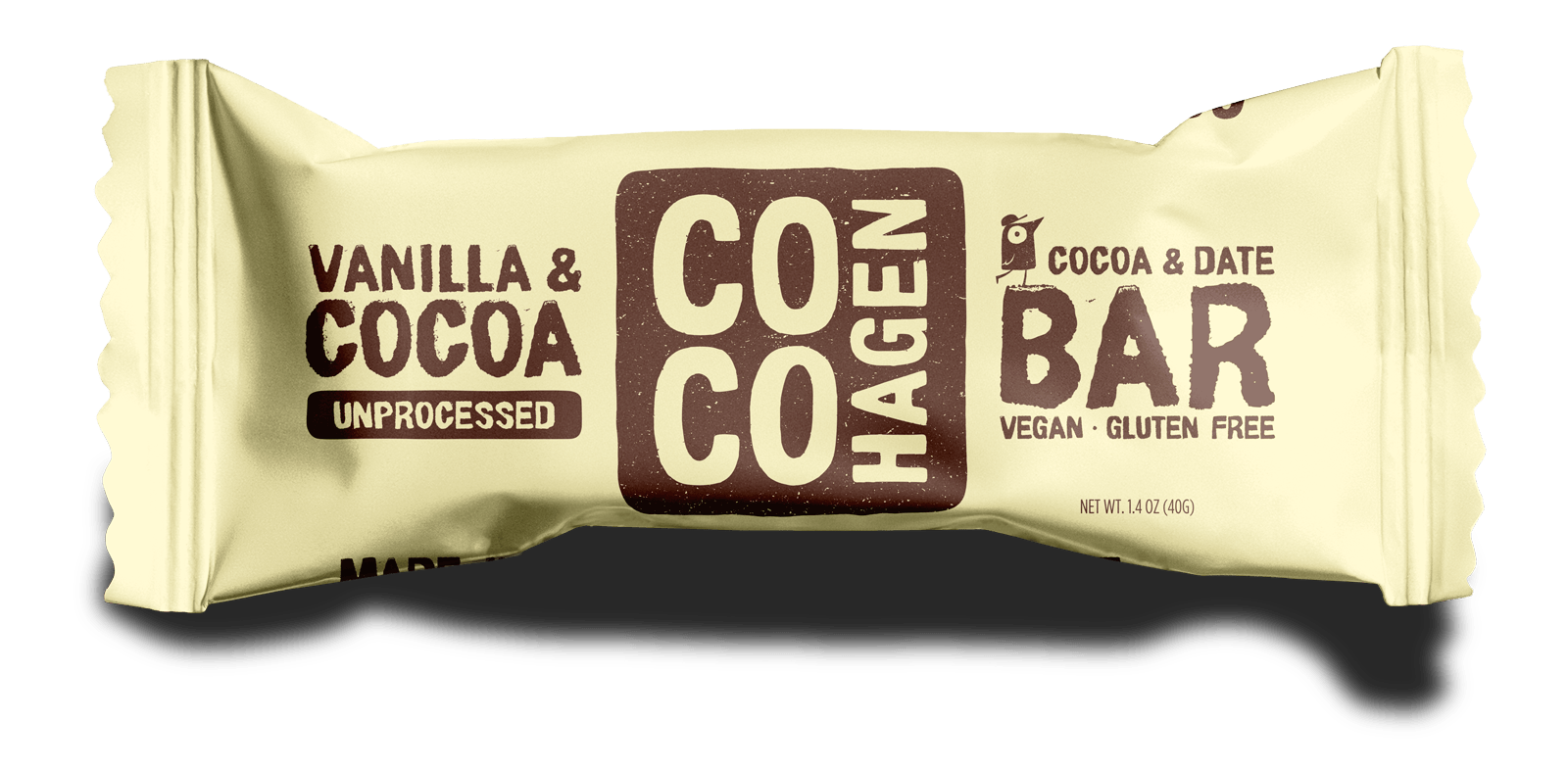 Cocohagen Date Bar: Vanilla & Cocoa x 20 pcs - Organic