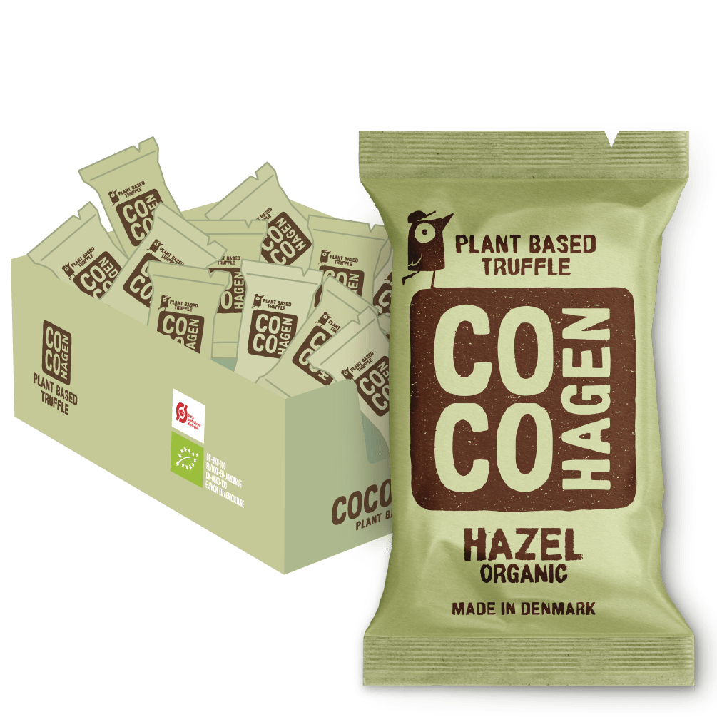 Cocohagen Hazel 30 x 10 gram - økologisk