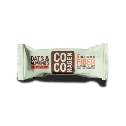 Cocohagen Date Bar 40 gram : Fiber Oats & Almonds x 20 pcs - Organic