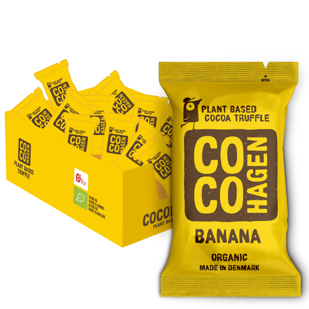 Cocohagen Banana 25 x 20 gram - økologisk