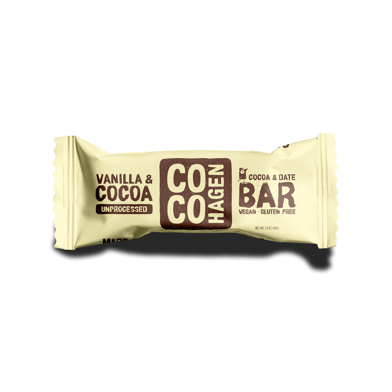 Cocohagen Date Bar: Vanilla & Cocoa x 20 pcs - Organic