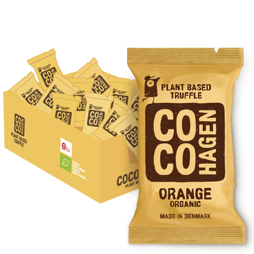 Cocohagen Orange 30 x 10 gram - økologisk